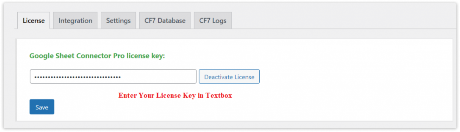CF7GSC License Activation.png Installation