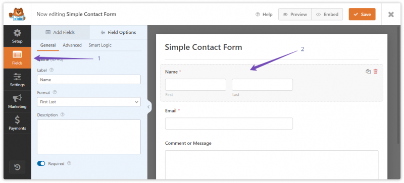 WPForms free configuration 2 How to Connect a Google Sheet with WPForms?