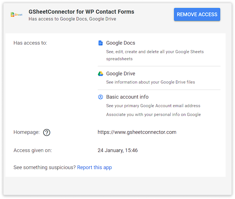 Common errors issues gsheetconnector