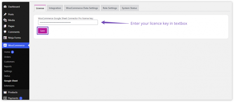 woocommerce licence activation 1 Installation